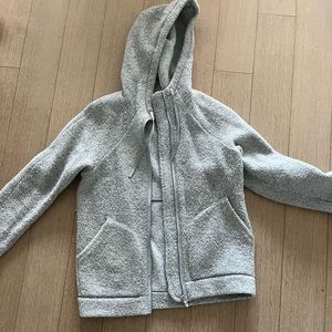 Lululemon Grey Winter Zipper Jacket